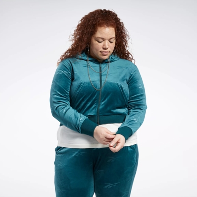 Plus size velour sweatshirt new arrivals