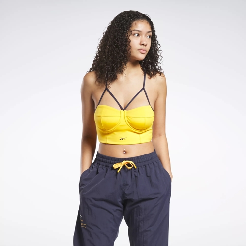 Most Extra Bralette - Retro Yellow