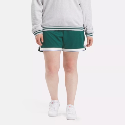 Doubleknit Mesh Shorts (Plus Size)