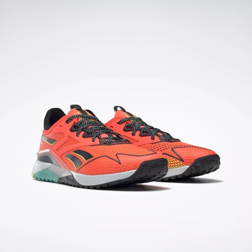 Reebok, SlesBrKERYS2p Ld99, Black/Orange