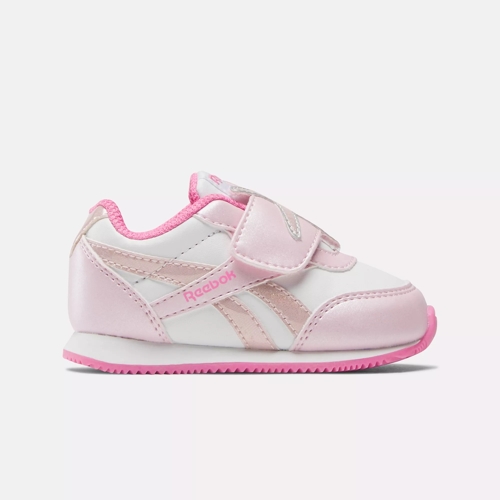 Royal Classic Jogger 2.0 Shoes Toddler - White / Glow / True Pink Reebok