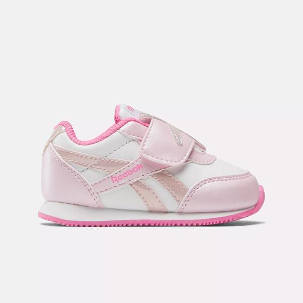 Buy Reebok Classic Women Pink & White WCE Brand Logo Print Joggers