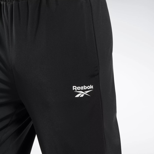 Reebok Identity Vector Knit Track Pants - Night Black