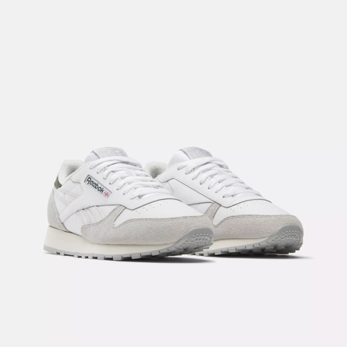 Classic Leather Shoes - Ftwr White / Pure Grey 3 / Pure Grey 7