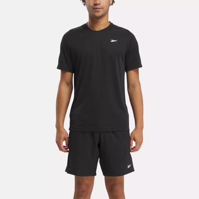 Training Tech T Shirt Night Black Reebok