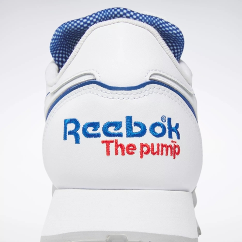 Men's shoes Reebok Classic Leather Pump Ftw White/ Vector Blue