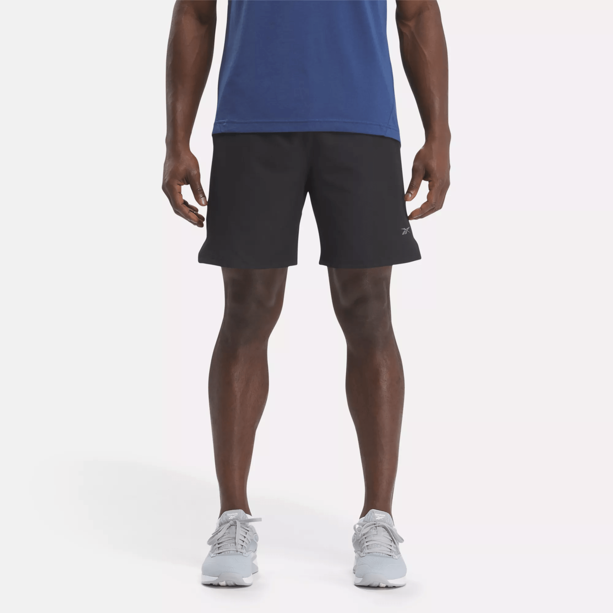 Shop Reebok Men's Strength Shorts 4.0 In Black