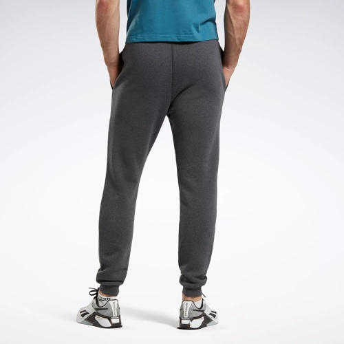 DV9082 - Reebok natural dye logo cuffed joggers in meteor grey