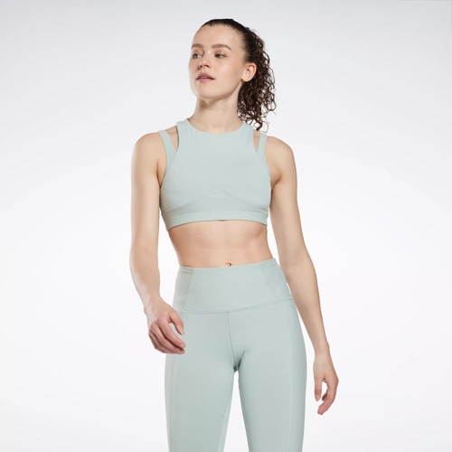 Women's Studio Reebok Stripped Minimalist Bra Boulder Grey, Buy Women's  Studio Reebok Stripped Minimalist Bra Boulder Grey here