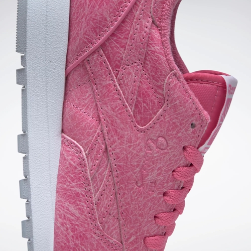 Reebok classic leather transform hot sale pink