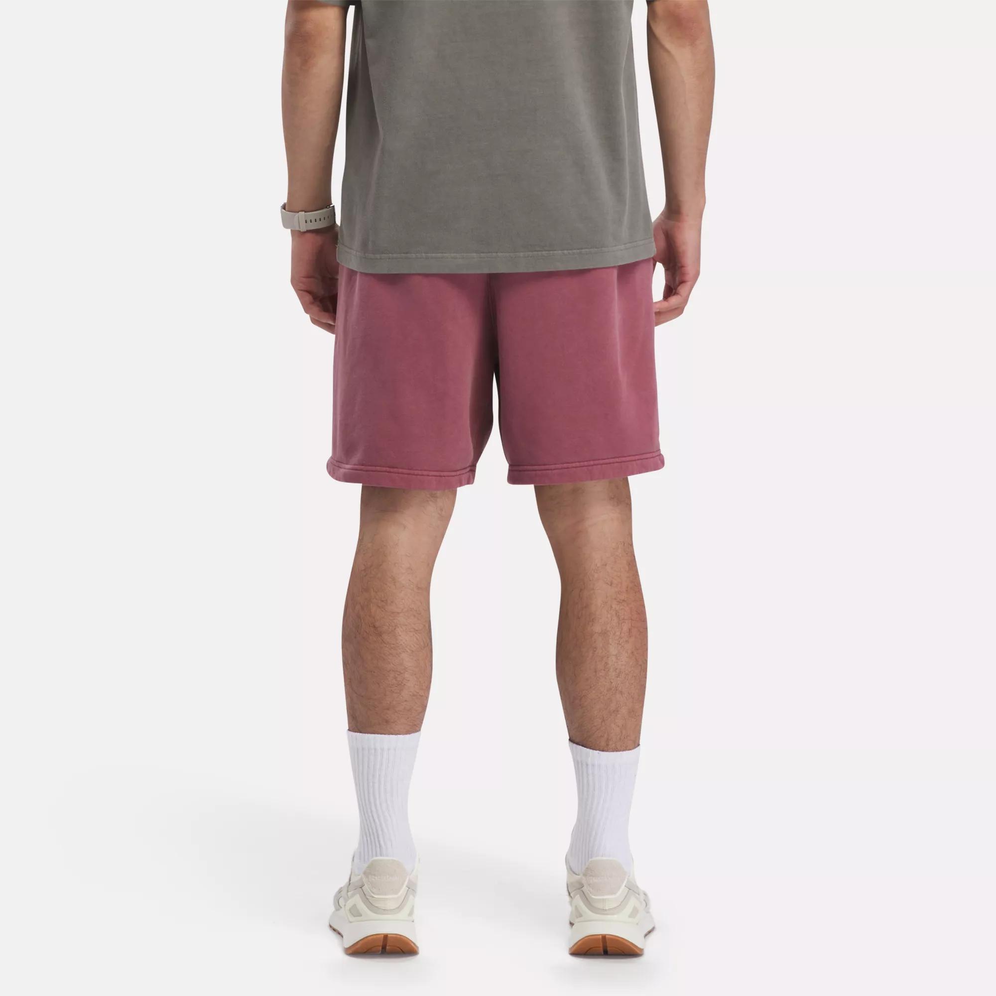 Classics Natural Dye Fleece Shorts - Classic Maroon