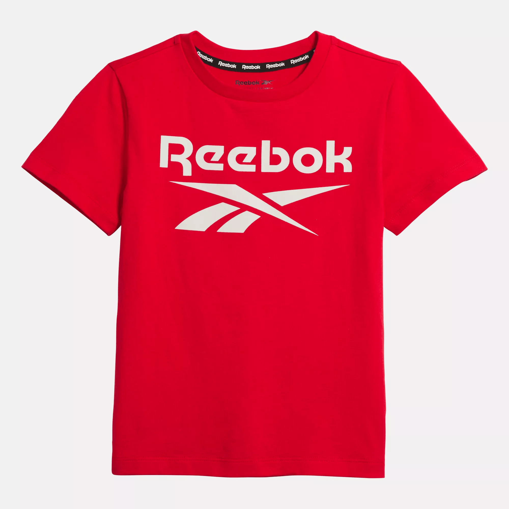Shop Reebok Unisex  Id Big Logo Tee - Little Kids In In Vector Red