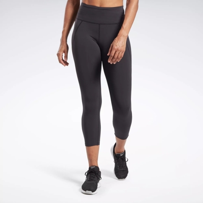 Workout Ready Vector Leggings - Vector Navy / White | Reebok