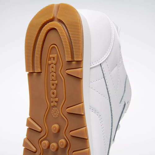 Classic Leather Shoes - Grade School - Ftwr White / Ftwr White / Reebok  Rubber Gum-02 | Reebok