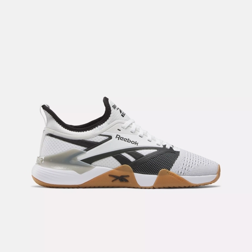 Nano Court Shoes White Black Grey 1 Reebok