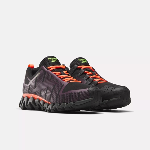 ZigWild Trail 6 Shoes Black Midnight Plum Digital Coral Reebok