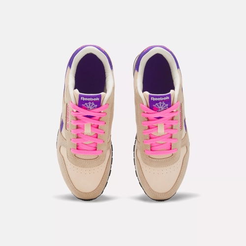 Reebok classic leather transform pink on sale