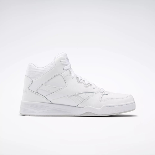 Reebok Royal 4500 Hi 2 Men's Basketball Shoes - White / Lgh Solid Grey Reebok