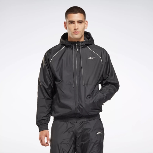 Reebok rain jacket mens on sale