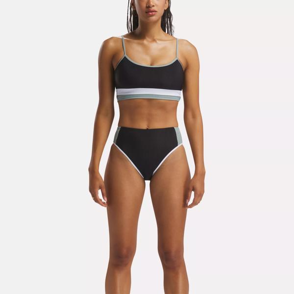 Reebok Butterfly Colourblock Sports Bra - Farfetch