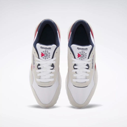 fordøjelse Gør det ikke Grundlægger Classic Nylon Shoes - Ftwr White / Flash Red / Vector Navy | Reebok