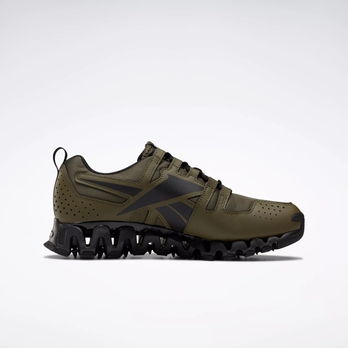 ZigWild Trail 6 Shoes Army Green Core Black Ftwr White Reebok