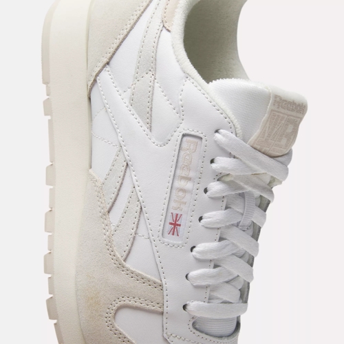 Reebok classic sales leather blancas