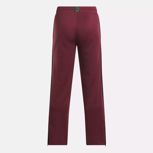 Hip Hop Track Pants - Classic Maroon