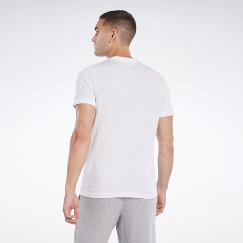 Reebok Men's T-Shirt - Grey - M