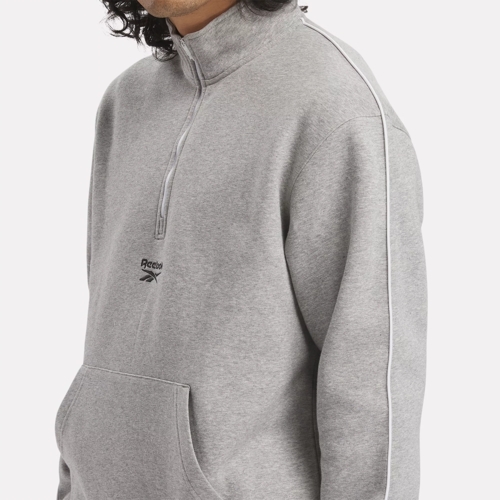 Reebok classic best sale half zip