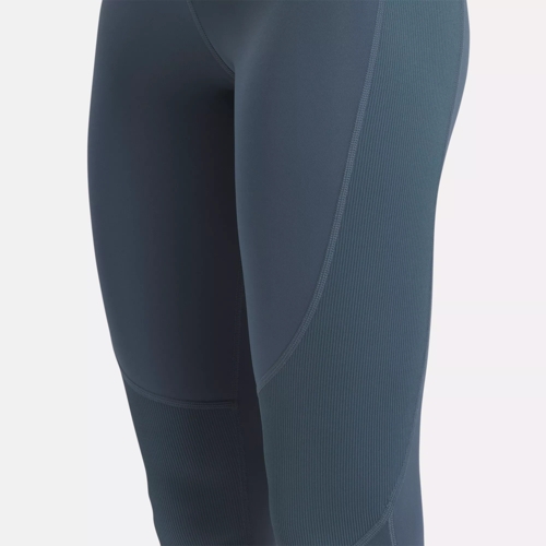 Run Vector Leggings - Hoops Blue | Reebok | Trainingshosen