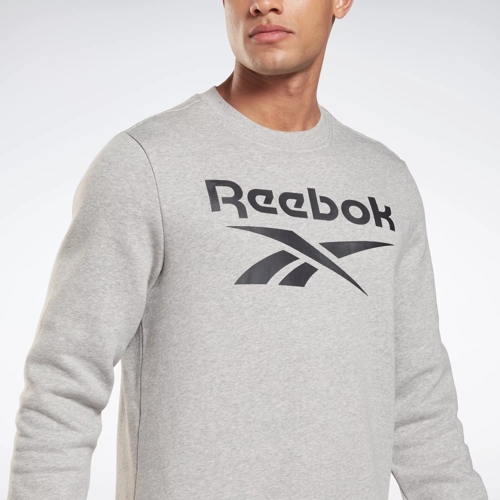 Identity Fleece Sweatshirt - Medium Grey Heather / | Reebok