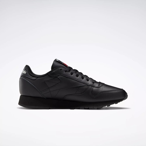 Zapatillas Reebok Niños Classic Leather Negra