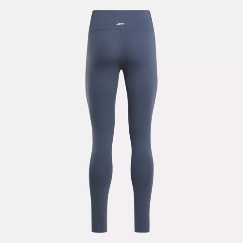 Reebok Women's Essential Highrise Wide Waist, Moisture Wicking Ankle Length  Leggings with Pockets, 25 Inseam (as1, Alpha, s, Regular, Regular, Blue  Indigo, Large) : : Clothing, Shoes & Accessories