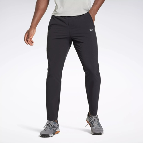 Reebok Play Dry Drawstring Pants Running Comfy Sweatpants Gym