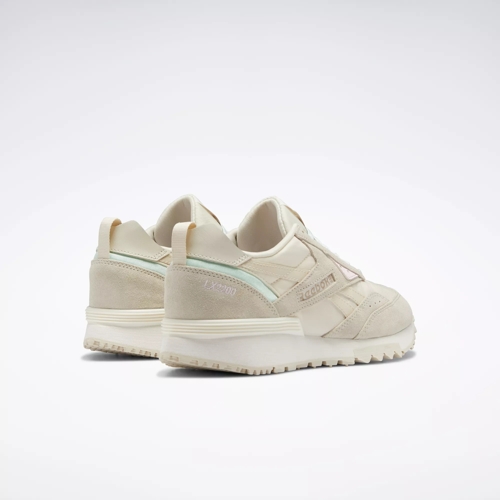 Womens Reebok Classic Leather Clip Athletic Shoe - Modern Beige Monochrome