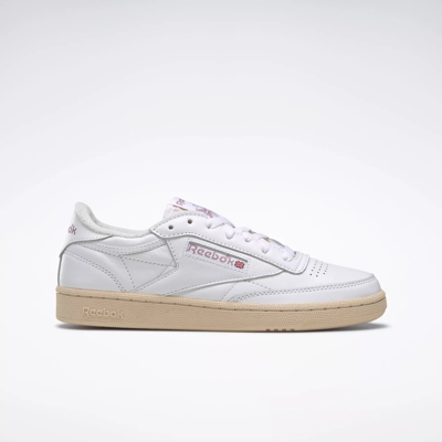 reebok club c womens white