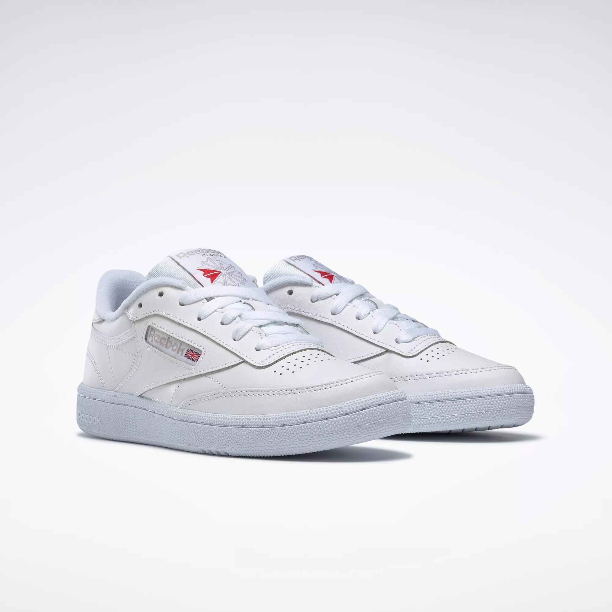 Club C 85 Shoes - White / Light Grey | Reebok