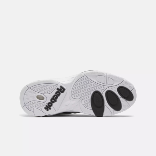 ATR Pump Vertical Basketball Shoes - Ftwr White / Core Black / Pure Grey 4  | Reebok
