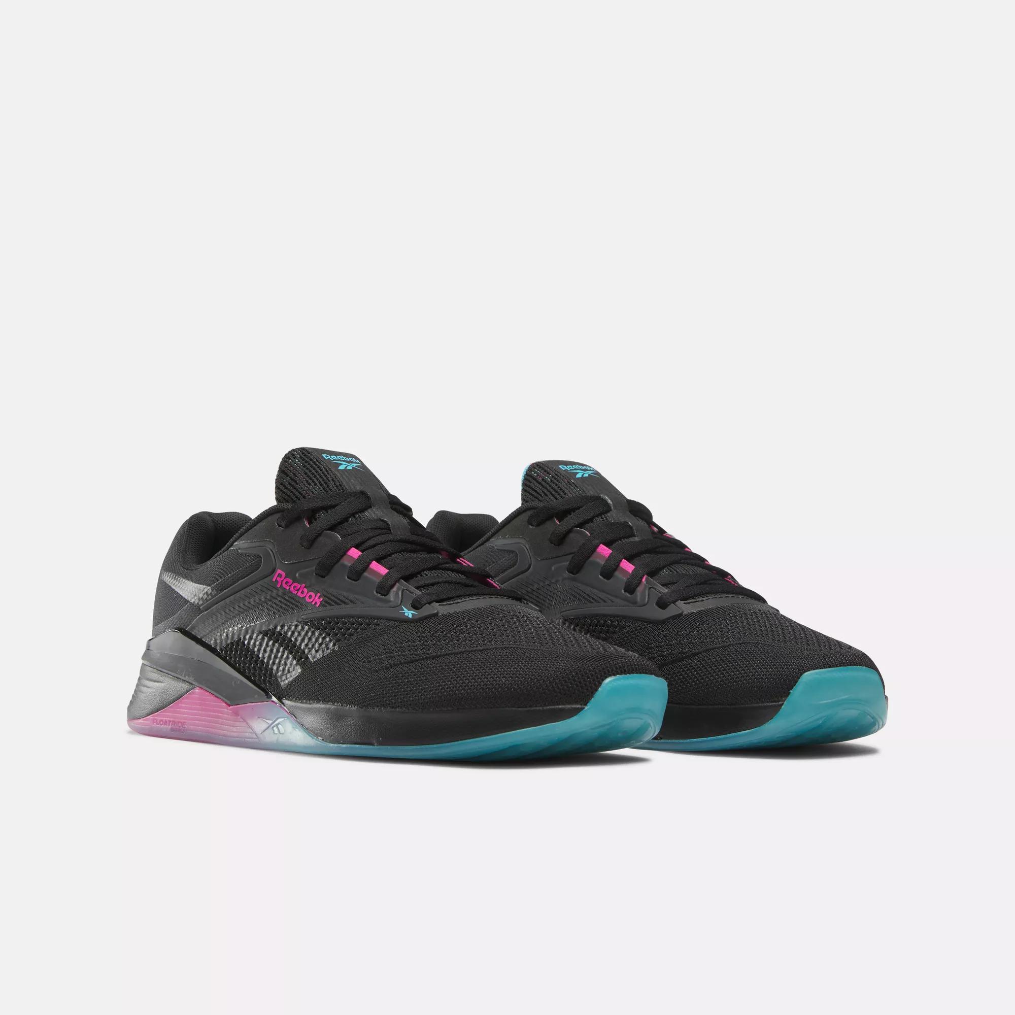 Nano X4 Training Shoes - Black/Bold Cyan/Laser Pink