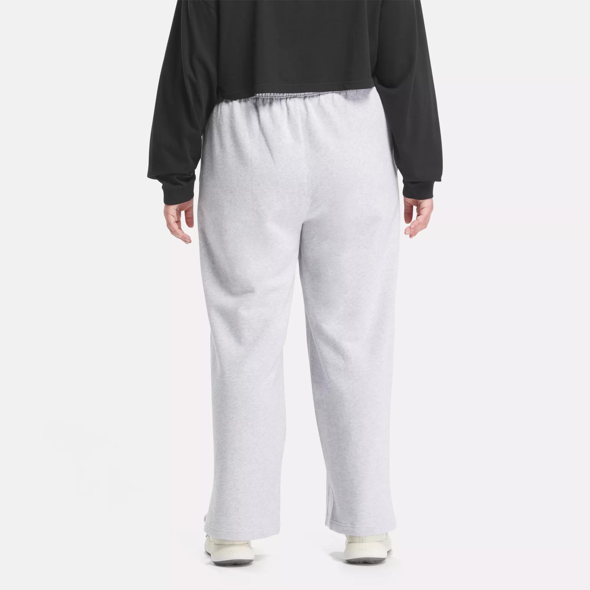 Plus size straight leg sweatpants hot sale