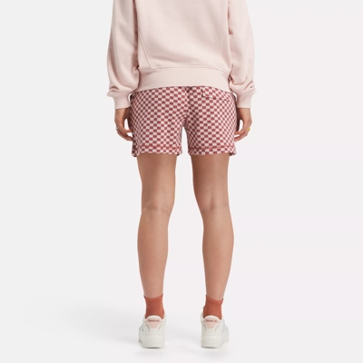 Classics Y2K Allover Print Shorts - Sedona Rose / Possibly Pink | Reebok