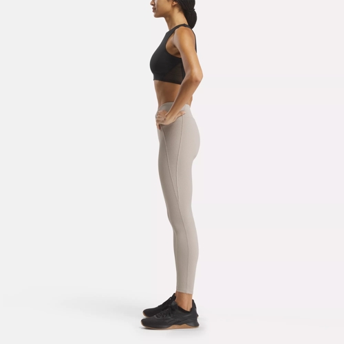 Studio Ribbed High-Rise Leggings