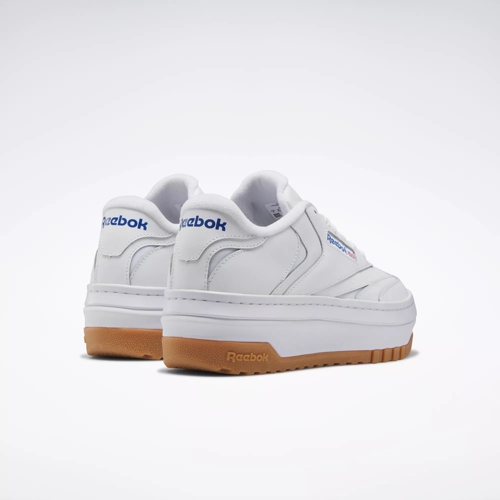 Club C Extra Women's Shoes - Ftwr White / Ftwr White / Vector Blue | Reebok