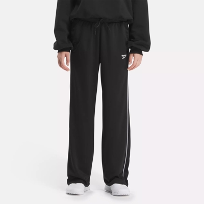 Reebok Identity Back Vector Tricot Track Pants - Black | Reebok