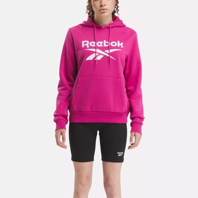 Reebok Identity Small Logo Cotton Leggings in semi proud pink