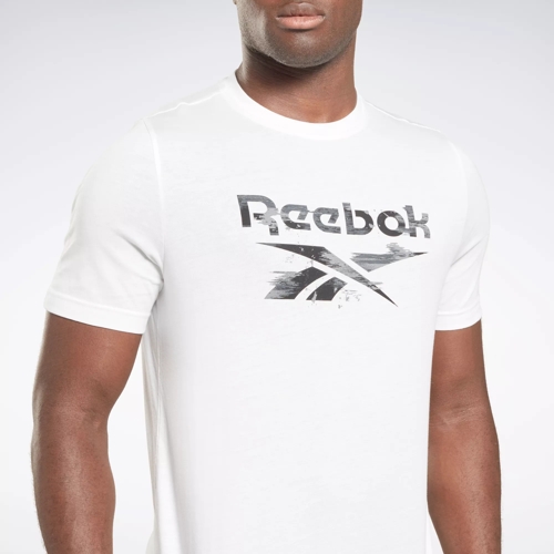 Reebok Men's T-Shirt - White - M