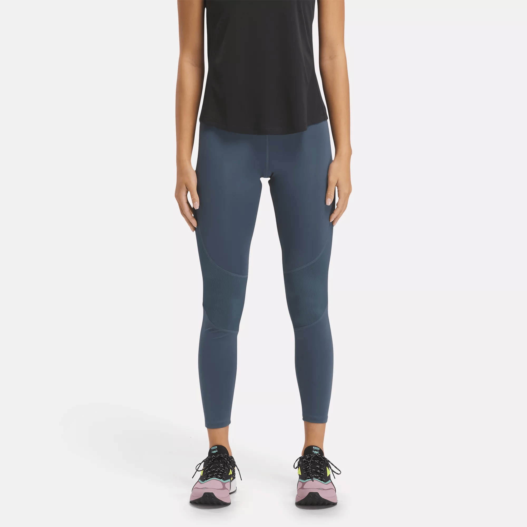 Reebok Lux Shine High-rise Leggings (plus Size) in Red