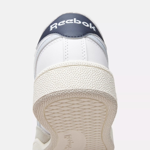 Mens Reebok Club C Revenge Athletic Shoe - White / Navy / Gold