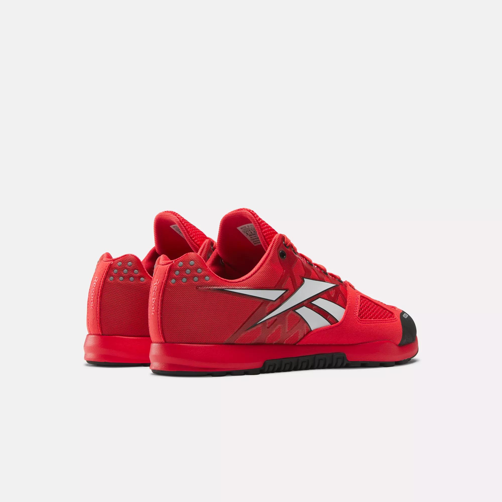 Reebok crossfit shoes red best sale and black